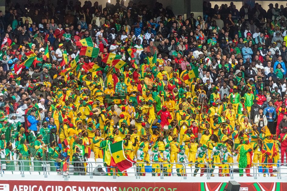 african football fans stadium