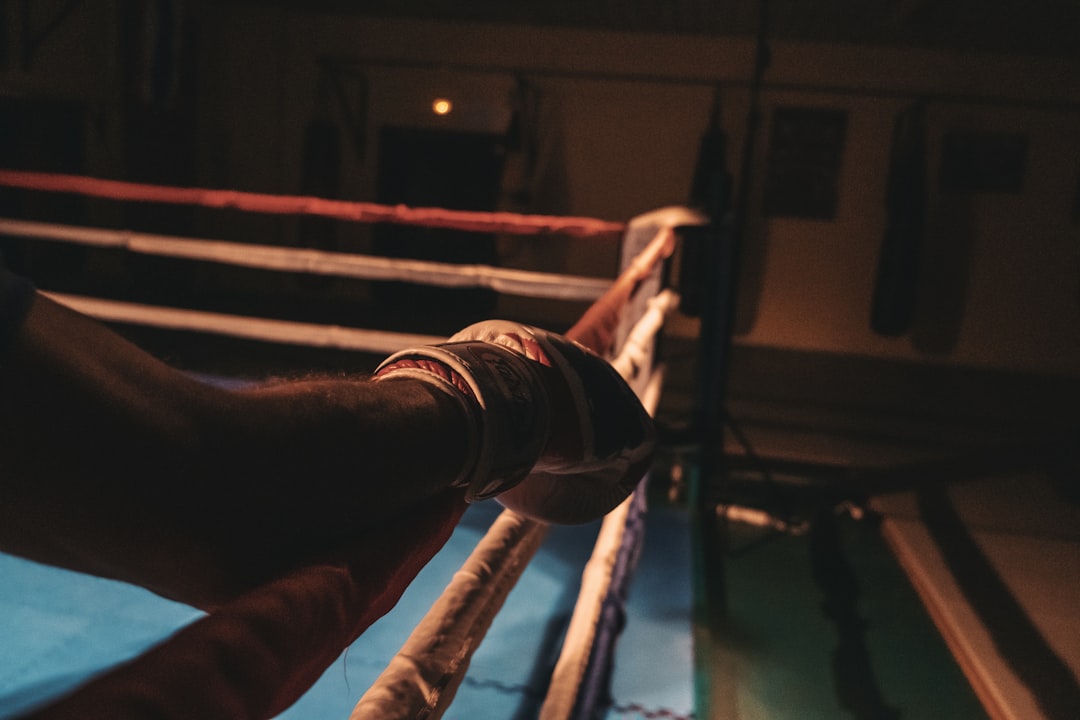 boxing gloves ring
