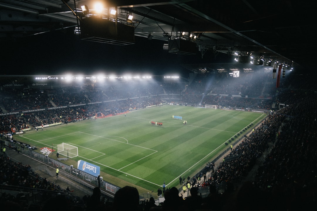 football stadium floodlights