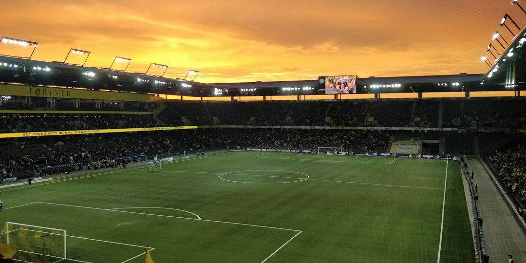 europa league stadium night