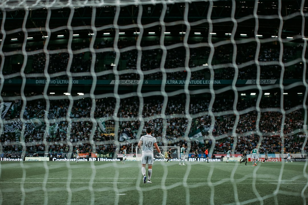 soccer player celebrating goal